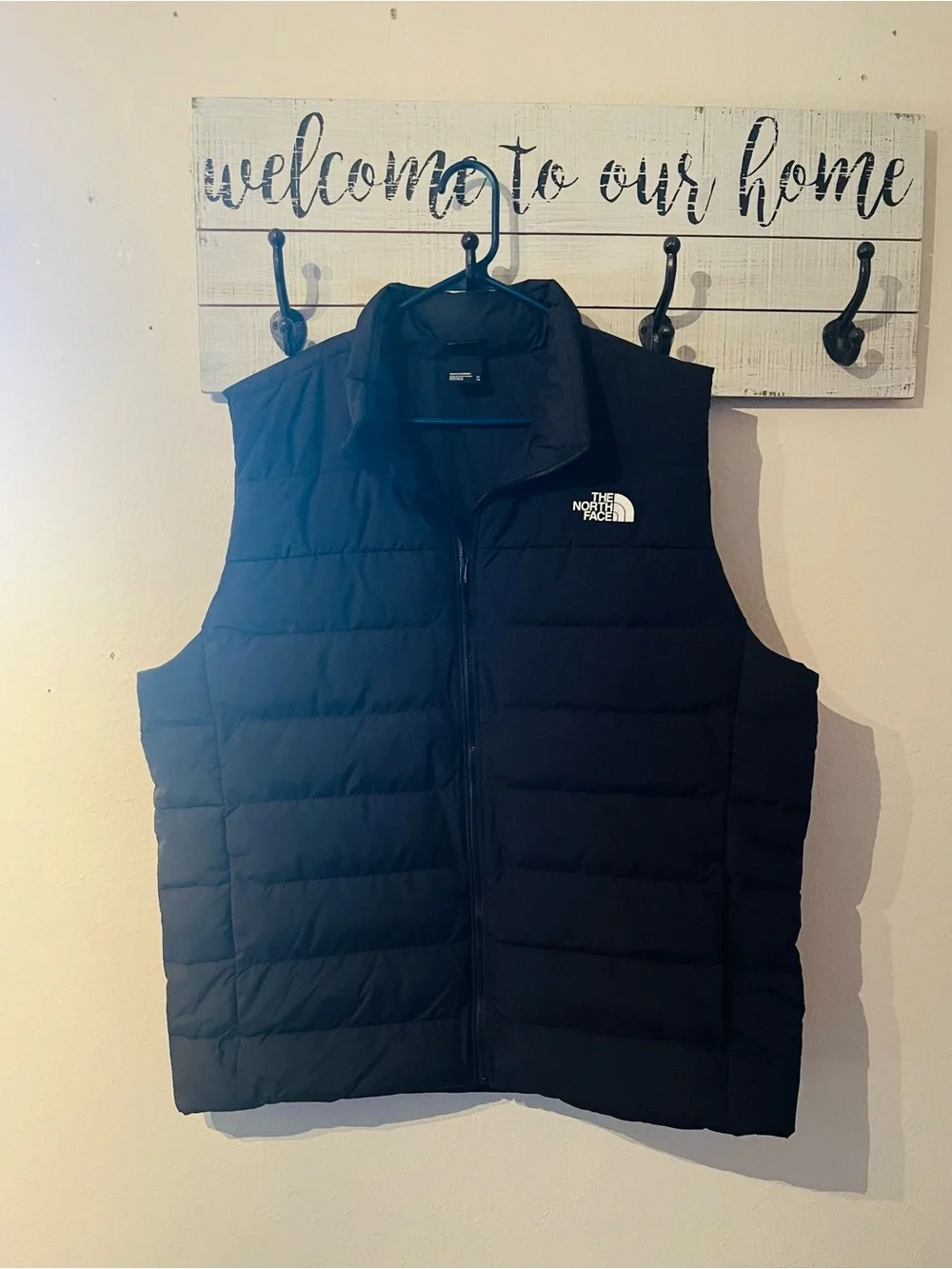 The North Face Black Quilted Insulated Vest